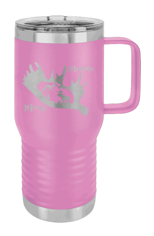 Mamma Moose - 20oz Mug Laser Engraved - Image 7