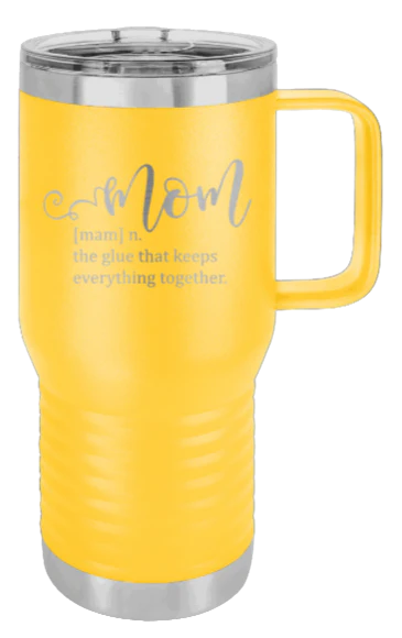 Mom Definition - 20oz Mug Laser Engraved - Image 17