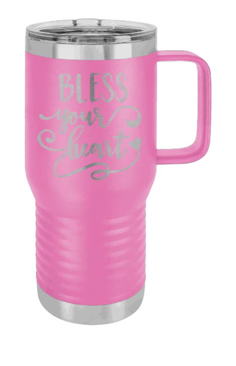 Bless Your Heart - 20oz Mug Laser Engraved - Image 12