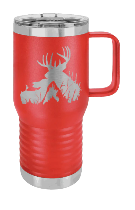 Buck & Doe - 20oz Mug Laser Engraved - Image 14