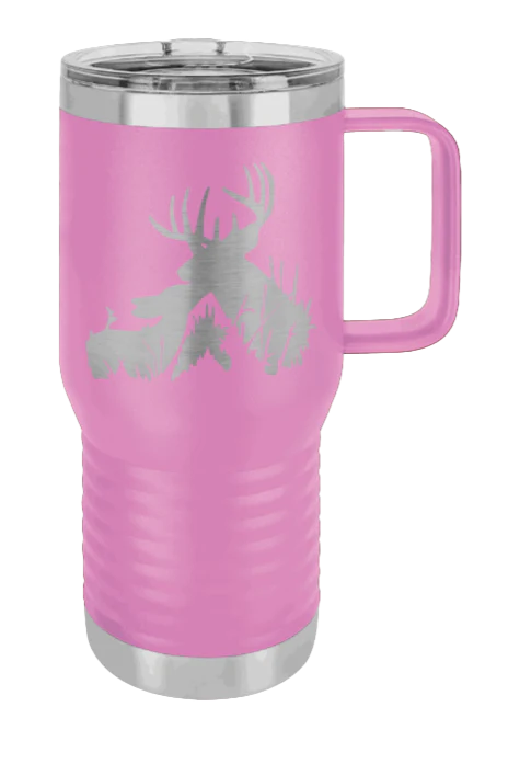 Buck & Doe - 20oz Mug Laser Engraved - Image 7