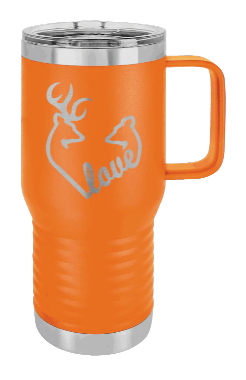 Buck Doe Love - 20oz Mug Laser Engraved - Image 11