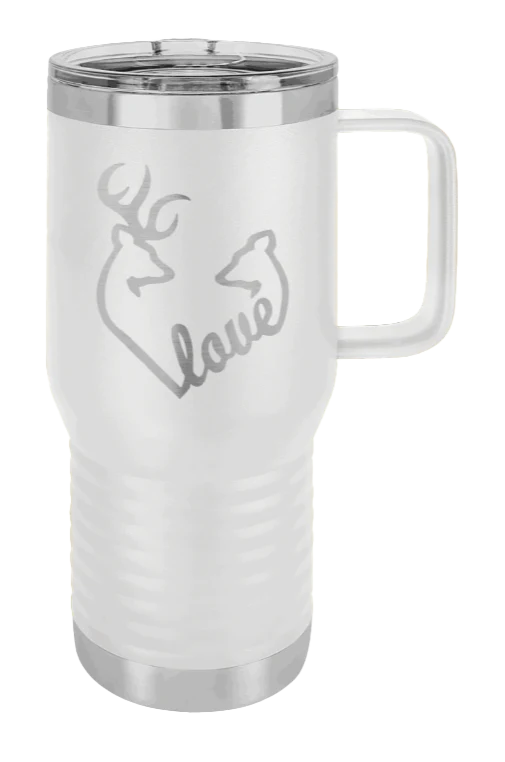 Buck Doe Love - 20oz Mug Laser Engraved - Image 16