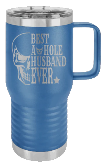 Best Asshole Husband - 20oz Mug Laser Engraved - Image 2