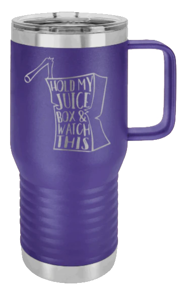 Hold My Juice Box - 20oz Mug Laser Engraved - Image 13