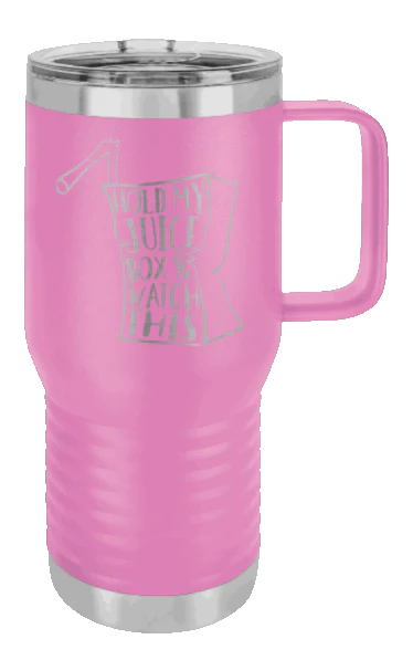 Hold My Juice Box - 20oz Mug Laser Engraved - Image 7