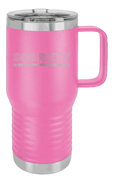 Sobriety - 20oz Mug Laser Engraved - Image 12