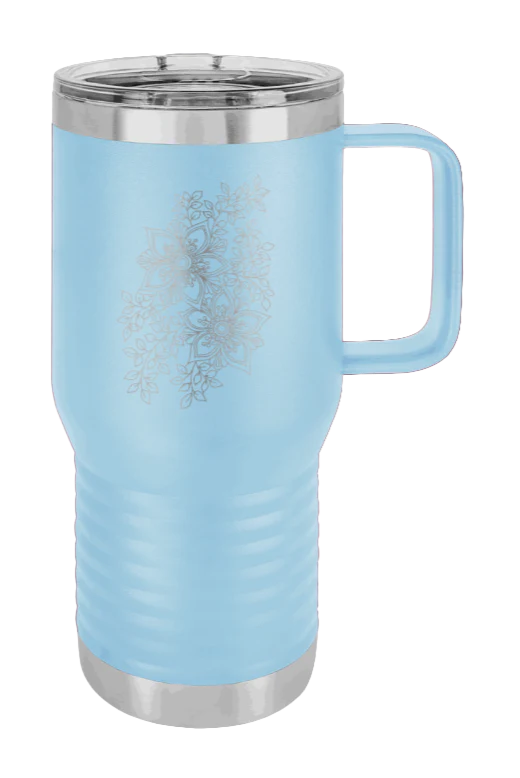 Cherry Blossom - 20oz Mug Laser Engraved - Image 6