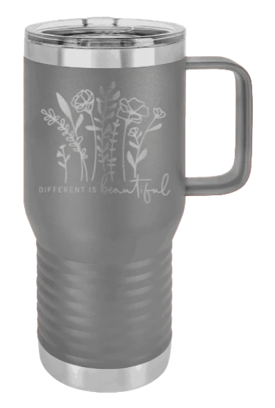 Different Is Beautiful - 20oz Mug Laser Engraved - Image 4