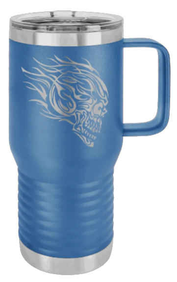 Skull - 20oz Mug Laser Engraved - Image 2
