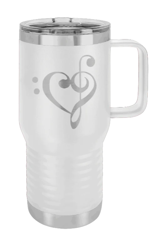 Love Music - 20oz Mug Laser Engraved - Image 16