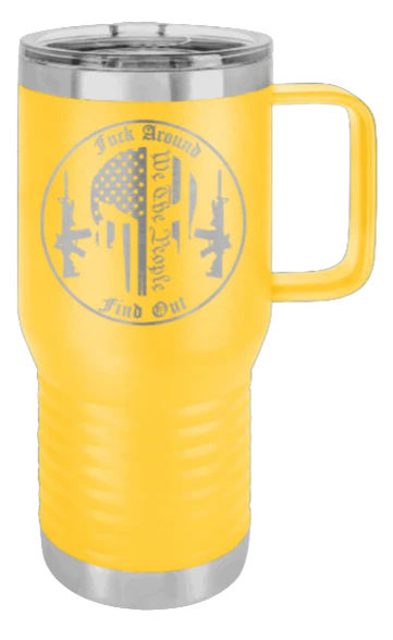FAFO Punisher - 20oz Mug Laser Engraved - Image 17