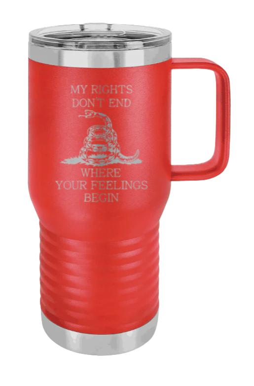 My Rights - 20oz Mug Laser Engraved - Image 14