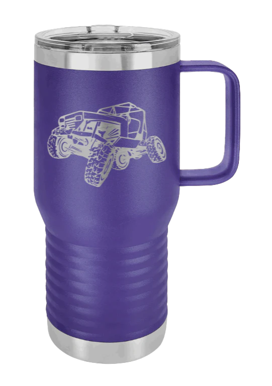 YJ Crawler No Rock - 20oz Mug Laser Engraved - Image 12