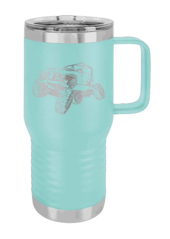 YJ Crawler No Rock - 20oz Mug Laser Engraved - Image 14