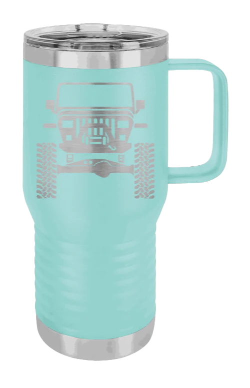 Jeep YJ - 20oz Mug Laser Engraved - Image 15