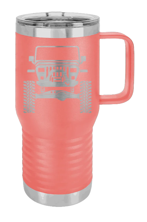 Jeep YJ - 20oz Mug Laser Engraved - Image 3