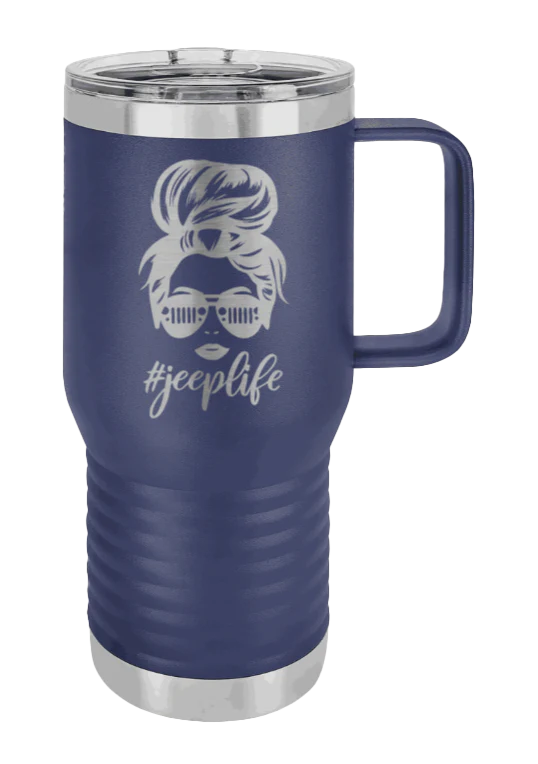 Jeep Life - 20oz Mug Laser Engraved - Image 8