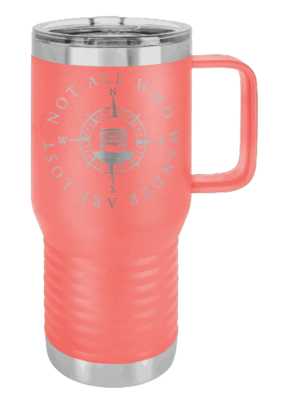 Not All Who Wander Are Lost - 20oz Mug Laser Engraved - Image 2