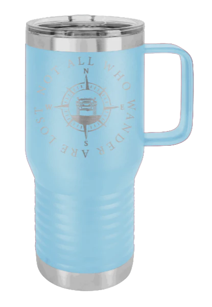 Not All Who Wander Are Lost - 20oz Mug Laser Engraved - Image 5