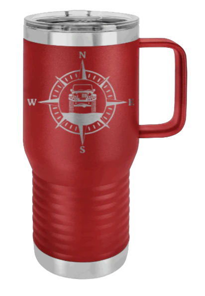 Jeep Compass JK - 20oz Mug Laser Engraved - Image 7