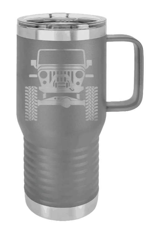 Jeep TJ - 20oz Mug Laser Engraved - Image 4