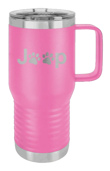 Jeep Paws - 20oz Mug Laser Engraved - Image 12