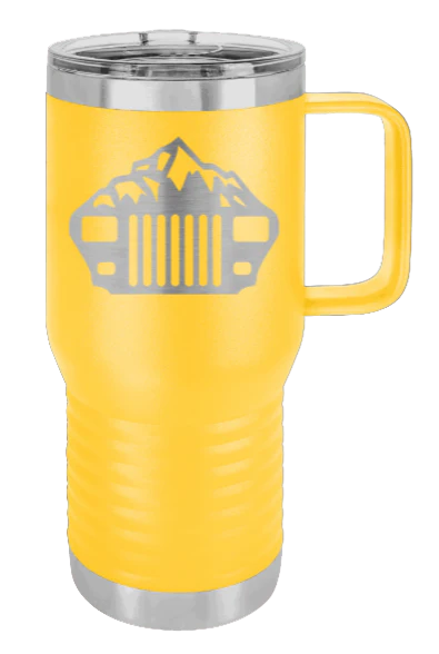 YJ Mountains - 20oz Mug Laser Engraved - Image 17