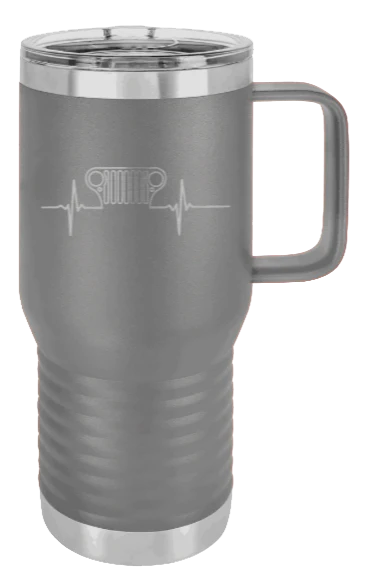 CJ Heartbeat - 20oz Mug Laser Engraved - Image 4