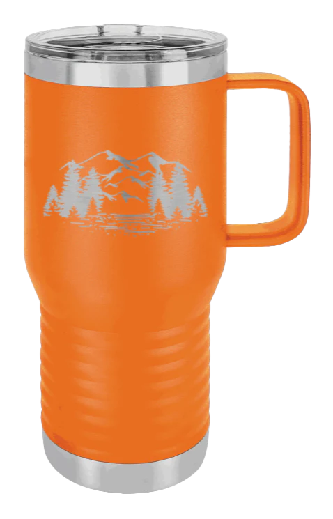 Mountains - 20oz Mug Laser Engraved - Image 10