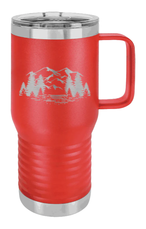 Mountains - 20oz Mug Laser Engraved - Image 13