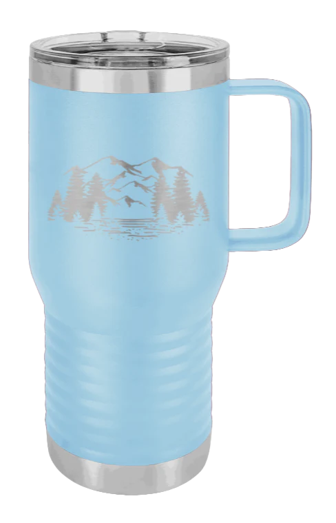Mountains - 20oz Mug Laser Engraved - Image 5