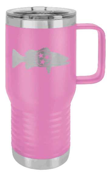 Tristar Bass - 20oz Mug Laser Engraved - Image 7