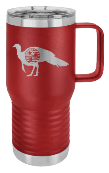 Tristar Flag Turkey - 20oz Mug Laser Engraved - Image 8