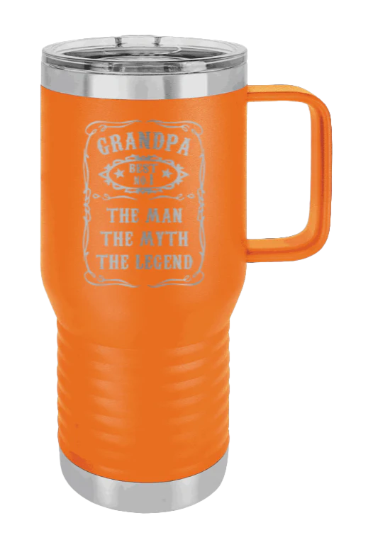 The Man, The Myth, The Legend - 20oz Mug Laser Engraved - Image 10