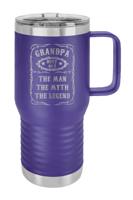 The Man, The Myth, The Legend - 20oz Mug Laser Engraved - Image 12