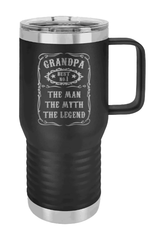 The Man, The Myth, The Legend - 20oz Mug Laser Engraved - Image 9