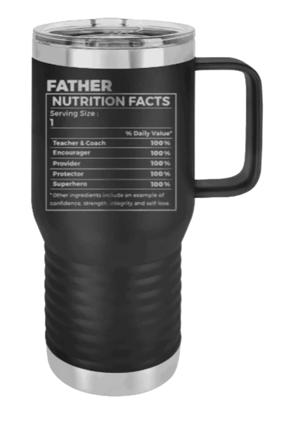 Father Nutrition - 20oz Mug Laser Engraved - Image 9