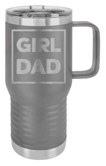 Girl Dad - 20oz Mug Laser Engraved - Image 4