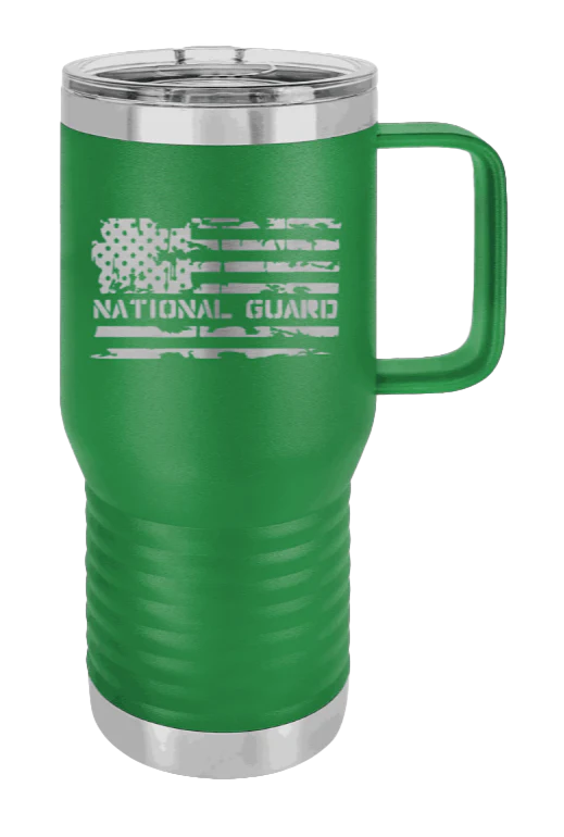 National Guard Flag - 20oz Mug Laser Engraved - Image 4