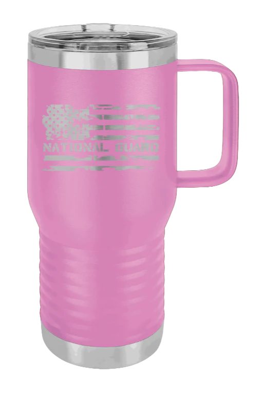 National Guard Flag - 20oz Mug Laser Engraved - Image 6