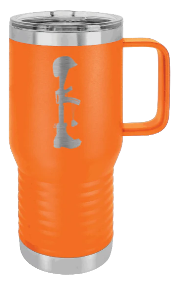 Soldiers Cross - 20oz Mug Laser Engraved - Image 11