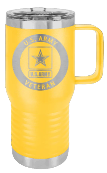 Army Veteran - 20oz Mug Laser Engraved - Image 17