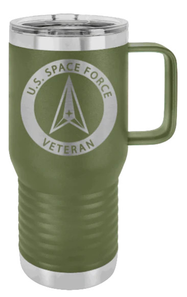 Space Force Veteran - 20oz Mug Laser Engraved - Image 10
