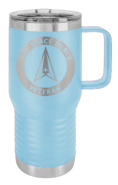 Space Force Veteran - 20oz Mug Laser Engraved - Image 6