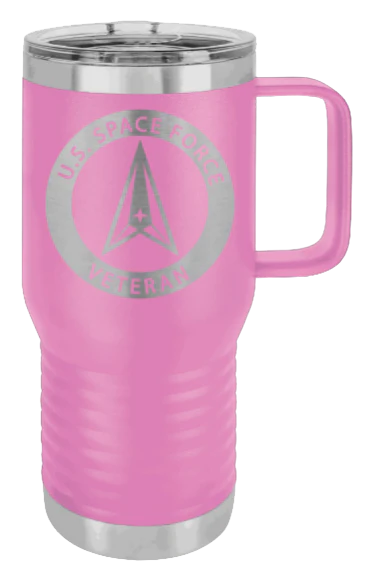 Space Force Veteran - 20oz Mug Laser Engraved - Image 7