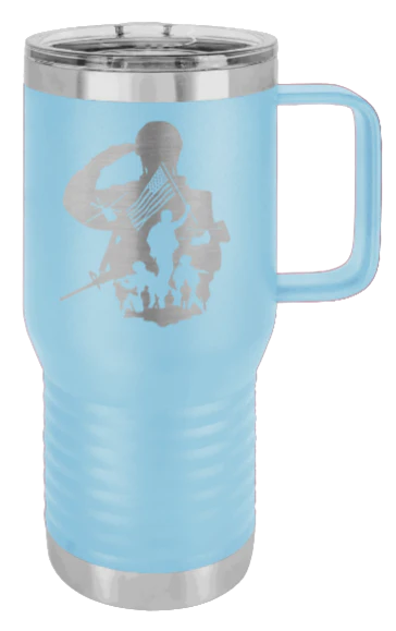 Soldier - 20oz Mug Laser Engraved - Image 6