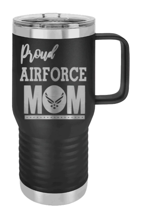 Air Force Mom - 20oz Mug Laser Engraved - Image 9