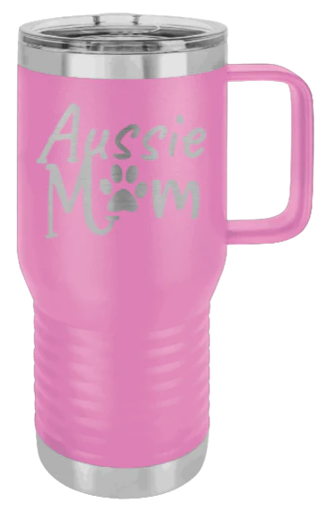 Aussie Mom - 20oz Mug Laser Engraved - Image 7