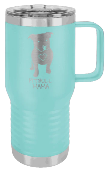 Pitbull Mama - 20oz Mug Laser Engraved - Image 15